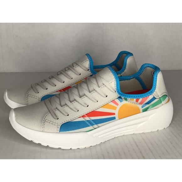 Colorful Women's Sneakers - Picture 3 of 6